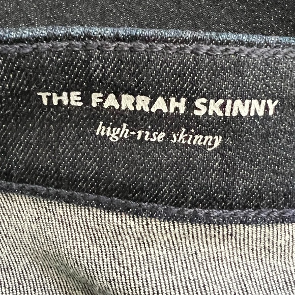 AG Adriano Goldschmied NWOT The Farrah High-Rise Skinny Jeans Size 28 - Picture 13 of 15